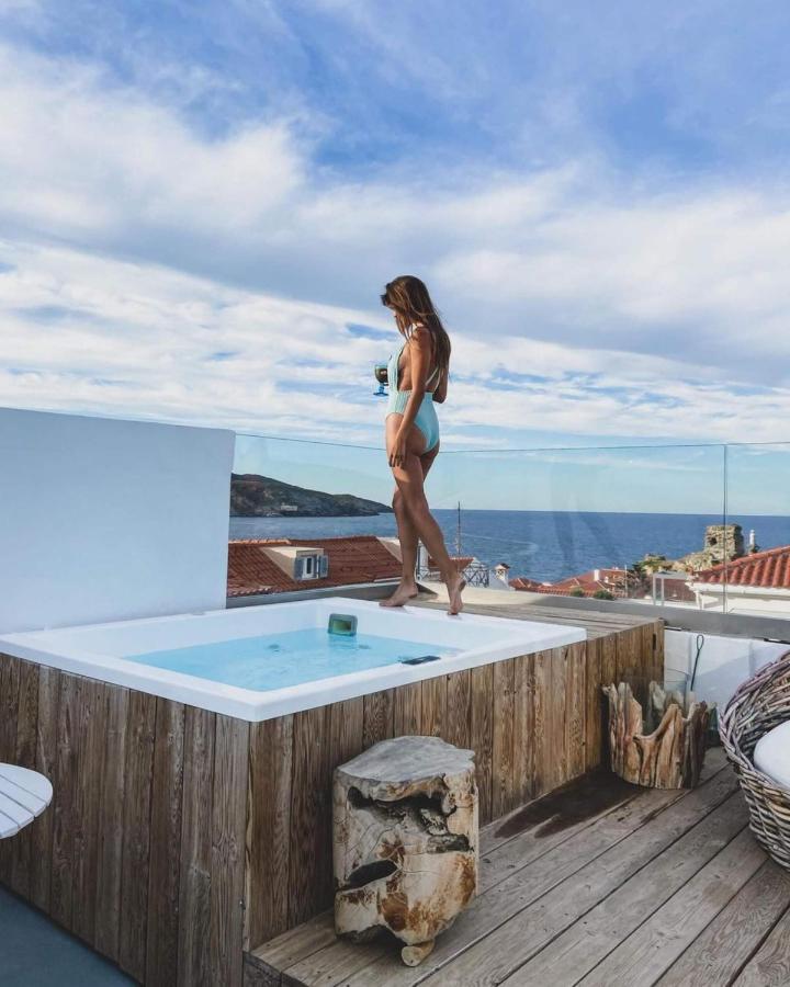 Castel Abaso Boutique Apartments By Explore Andros Εξωτερικό φωτογραφία